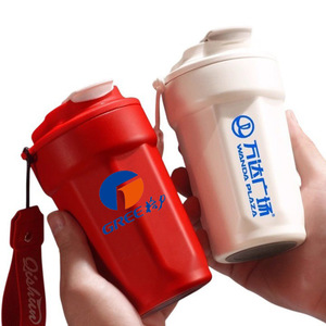 Taza de café portátil con logotipo, aislada para bebidas frías o calientes, taza de agua unisex, regalo publicitario, hecha a medida - Product Image 3