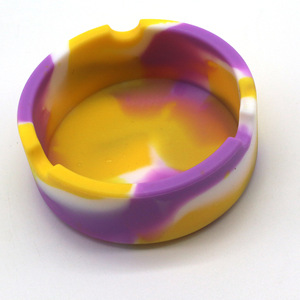 Cendrier carré en silicone de qualité alimentaire AGG AT-06, anti-chute, camouflage, sans fumée, résistant à la chaleur, personnalisé pour cigares - Product Image 2