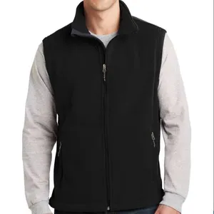 Comfortable Fashion New Plus-size Men's Jackets Vest With Standing Collar Loose-fitting No Sleeve Jacket Vest