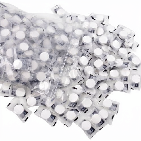 McPinky 200 Pcs Hygienic Hand Wash Travel Compressed Towels Outdoor Coin Tissues Toilet Paper Tablets Multipurpose Disposable