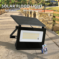 Projecteur LED COB extérieur, télécommande, étanche IP67, solaire, lumière du jour 6000K, 36000 lumens, angle de faisceau 120°, jardin
