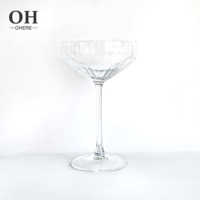 Nouvelle Arrivée Ohere – Ensemble de Verres à Vin Rouge avec Bord Doré et Motif Gravé, Luxe, Lavable au Lave-Vaisselle, Cristal Transparent, Décoration de Mariage
