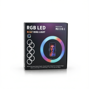 MJ33 Luce di Riempimento RGB da 13 Pollici per Fotografia e Streaming Live, Illuminazione Portatile per Bellezza Senza Supporto - Product Image 1