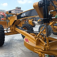 Motoniveladora Usada 422D-140K, 128kW, 174Hp, Cuchilla de 3700mm, Máquina de Construcción de Carreteras de Uso Pesado, Lista para la Venta