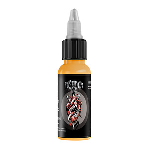 Encre de tatouage Poseidon avec motif cœur, couleurs vives, 30 ml, ensemble d'encres pour tatouage - Product Image 6