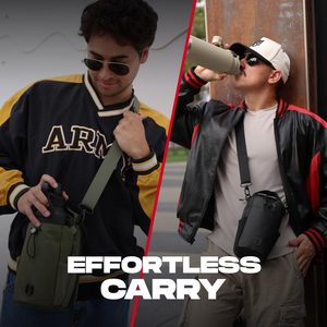 Custom logo Reflective Magnetic Gym Bag Sport Water Bottle Holder Crossbody Bag Sling Bag <b>Men</b> Organizer Sling Bag <b>Pouch</b> Sleeve - Product Image 6