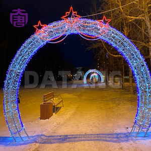 Lumière LED en forme d'arche personnalisée, étanche IP65, pour décorations de Noël et de mariage intérieures et extérieures - Product Image 3