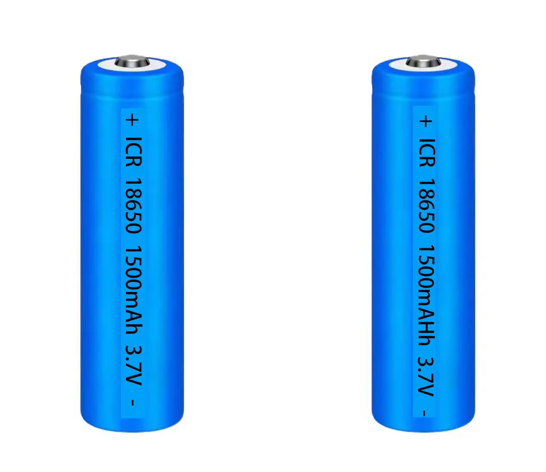 18650-1500mah-3.7v tip rechargeable lithium battery lithium battery for razor rechargeable battery for small household appliance