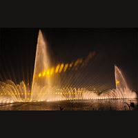Fuente Musical Danzante de Alta Calidad de 300 Metros, Estilo Isla de Bagdad, Calidad Dubai