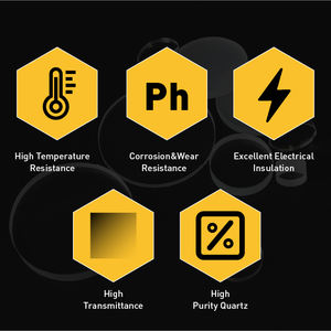 High Purity And High Precision Clear Quartz Glass <strong>Pipes</strong> Hookah From Expert Manufacturer - Product Image 5
