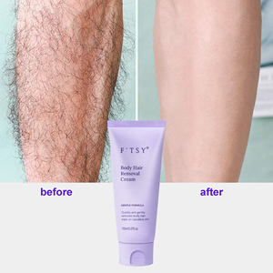 Private Label naturale biologico a base di erbe completo corpo indolore depilatorio uomini e donne permanente crema di depilazione - Product Image 1