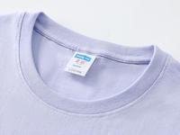 Kaus 100% katun murni untuk pria, kaos pas badan gaya kasual dengan pola cetak Logo kelas berat gratis pengiriman