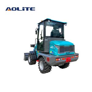 ऑलाइट ई 612 1200 किलोग्राम बैटरी संचालित बंद केबिन मिनी फ्रंट लोडर इलेक्ट्रिक व्हील लोडर - Product Image 3