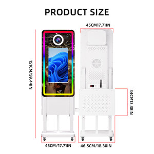Neotype Magische Spiegel Fotocabine 40Inch Spiegelcabine Met Printer Doos Selfie Spiegel Fotocabine Voor Zangkamer - Product Image 4