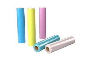 أزرق اللون PE اليد استخدام لفافة شريط بلاستيكي - Product Image 3