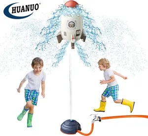 2023 Kids Sprinkler for Kids Rocket Launcher Outdoor Toys Summer Kids Rocket Sprinkler