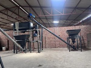Usine de mortier sec industrielle, système de production automatique d'adhésif pour carrelage, pour le traitement de matériaux de construction à haute capacité - Product Image 3