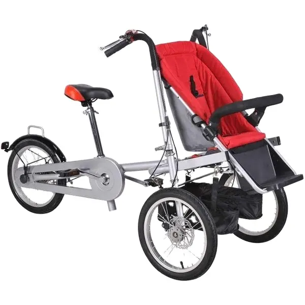Mother Baby Stroller Bike Easy Folding Mother And Baby Bike Stroller