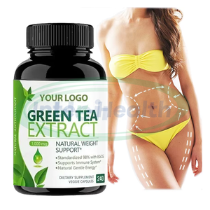 Ausreson l-קרניטין כמוסות תה ירוק 1000mg simming muringa תה ירוק תמצית קפסולות פרוביוטיקה - Product Image 1