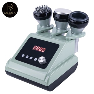 3-in-1 Home Use Digital Display Handheld Vibration <b>Massage</b> Scraping Instrument for Skin Tightening with US/ZA Plug OEM Logo - Product Image 2