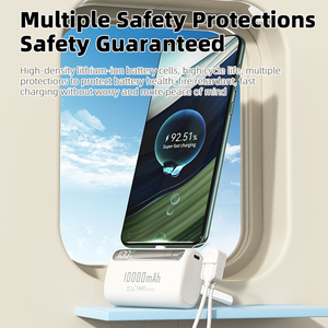Hyto New Mini Sạc Di Động 10000MAh Ngân Hàng Điện 22.5W USB C Điện Thoại Di Động Ngân Hàng Điện Nhỏ Pin Gói Sạc Nhanh Powerbank - Product Image 6