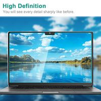 Film de protection d'écran HD transparent anti-lumière bleue pour MacBook Air 13,6 pouces 2026, protection oculaire, OEM, vente chaude usine