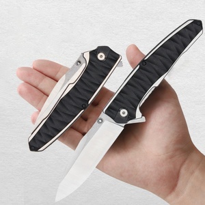 ใบมีดสแตนเลสอุตสาหกรรม ด้ามพลาสติก ยี่ห้อ HK รุ่น FB195 ขนาด 16.5 ซม. รับผลิตแบบ OEM/ODM มีดพกพา EDC สำหรับตั้งแคมป์และกิจกรรมกลางแจ้ง - Product Image 3