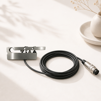Transduser Perpindahan LVDT Elastis Pegas Daun 0.8mm Stroke Proteksi IP65 Eksitasi AC Pengganti Marposs A17 untuk Suku Cadang