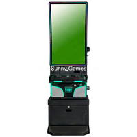Máquina de Juego Arcade Fury Series Skill Cabinet de 43 Pulgadas con Pantalla Táctil Curva, Personalizada en Negro para Gabinete de Juegos de Diversión