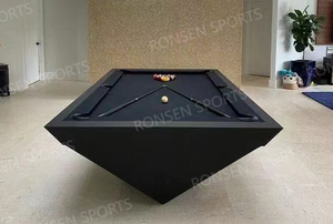 Nhà Máy Giá Phổ Biến Nhất Cao-End Tùy Chỉnh Sang Trọng Hiện Đại Snooker Meja Billiard Bảng 7ft 8ft 9ft Rắn Gỗ Ăn Bàn Hồ Bơi - Product Image 5