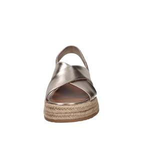 Tamaris Women's Wedge Sandal 1-28246-46 Gold Metallic <b>Platform</b> <b>Espadrille</b> Style Summer Footwear - Product Image 2