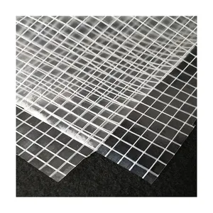 温室屋根PVCコーティングポリエステルガラス繊維メッシュ1*1/cm防水用