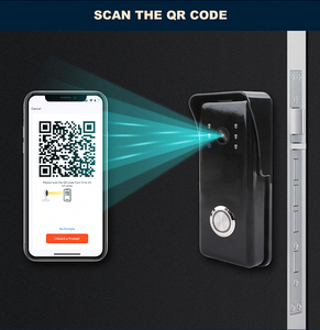 <span class=keywords><strong>Sonnette</strong></span> vidéo intelligente 1080P HD WiFi avec contrôle d'accès POE RFID, audio bidirectionnel, vision nocturne, métal, villa, bureau - Product Image 6