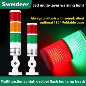 SVT-50 LED cảnh báo ánh sáng, máy công cụ báo động ánh sáng, thiết bị tín hiệu ánh sáng, ba màu chỉ số ánh sáng, âm thanh và ánh sáng báo động - Product Image 2