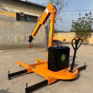 Efficient Electric Hydraulic Crane for Warehouse Material Lifting - Product Image 6