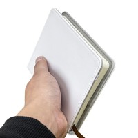 A4A5A6 Größe Sublimations-Blanko-Notizbücher aus PU-Leder für Wärmeübertragung und Fotodruck