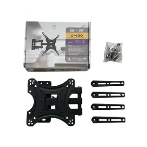 Model X400 Professional Manufacture Stylish Full-Motion TV Wall Bracket Mount Swivel TV Support