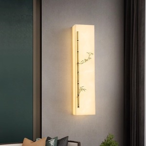 Marble Wall Lamp Led <b>Light</b> Source 220V For Hotel Lobby <b>Corridor</b> Bedroom Entrance Hall Lighting - Product Image 1