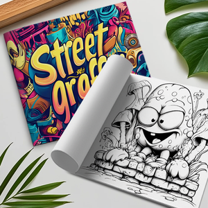 Street Graffiti Coloring <strong>Book</strong> Vibrant Urban Art Coloring <strong>Book</strong> Creative Cool Coloring <strong>Book</strong> for <strong>Youth</strong> and Adults - Product Image 1