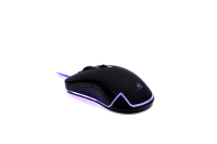 Souris de jeu ergonomique filaire pour droitier, 6 boutons, LED, optique, haute résolution DPI 800-6400, USB pour PC