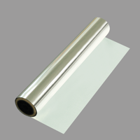 Feuille d'estampage à chaud métallique argentée pour estampage à chaud UV Transfert à haute brillance pour étiquettes et emballages