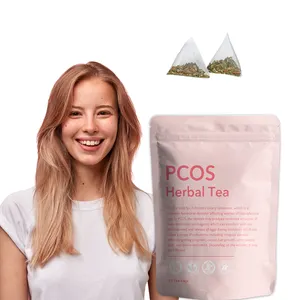 निजी लेबल PCOs प्रजनन चाय हार्मोन संतुलन महिलाओं के लिए पाचन समर्थन pcod pcos हर्बल चाय
