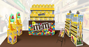 Rak Display kardus bergelombang promosi untuk alat tulis kantor POS lantai rak pena berdiri untuk perlengkapan kembali ke sekolah - Product Image 5