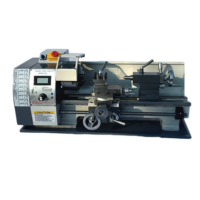 Metalen Draaibank Machine Wm 210V Met Grote Boring 38Mm Voor Metaalbewerking