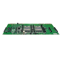 Belle double Xeon E5 LGA2011-V3 simple LAN DDR4 8 SATA M-SATA PCI-E * 6 SATA PCIe M.2 ordinateur 6 GPU carte mère pour poste de travail