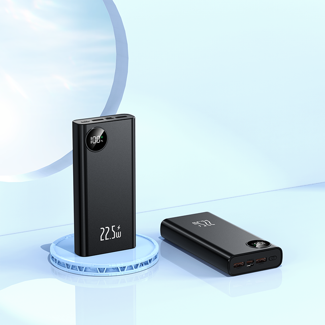 Hot-selling Portable 20000mAh Power Bank LED Intelligent Digital Display 22.5W Fast Charging Power Bank for Phone
