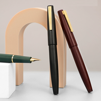 Jinhao série 80 fibre noir vintage premium stylo personnalisé bureau affaires cadeau métal lisse écriture stylo plume calligraphie