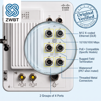 Cisco Switch Catalyst IE-3400H-8T-A Heavy Duty IP67 Switch 8x 1G M12 X-Coded Ports -40C hingga 75C Tanpa Kipas Lisensi Network Advantage
