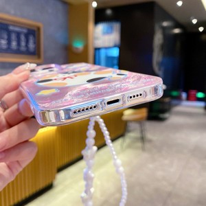 Ốp điện thoại hình chú chó dễ thương có laser dành cho <span class=keywords><strong>iPhone</strong></span> 16 17 Pro, dây đeo tay nữ, phụ kiện điện thoại đáng yêu dành cho <span class=keywords><strong>iPhone</strong></span> 16 15 14 13 12 - Product Image 6