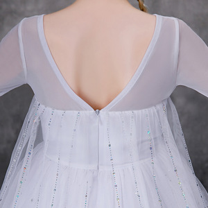 Vêtements pour enfants enfants fête Cosplay Costume à manches longues Sequin princesse fille <span class=keywords><strong>Elsa</strong></span> robe ensemble nouveau <span class=keywords><strong>Elsa</strong></span> <span class=keywords><strong>Anna</strong></span> robe DISP-013 - Product Image 6